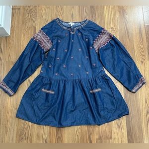 WILD & GORGEOUS DENIM DRESS NWOT